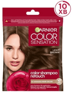 Тонирующий шампунь Garnier Color Sensation 5.0 светло-каштановый, 20 мл