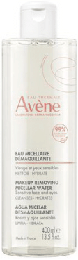 Міцелярний лосьйон для зняття макіяжу Avene Micellar Lotion, для чутливої шкіри, 400 мл