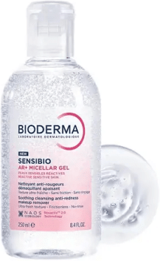 Очищуючий мицеллярний гель для обличчя Bioderma Sensibio AR+, 200 мл фото 1