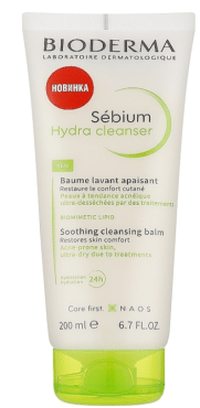 Бальзам для обличчя BIODERMA Sebium Hydra очищувальний, 200 мл