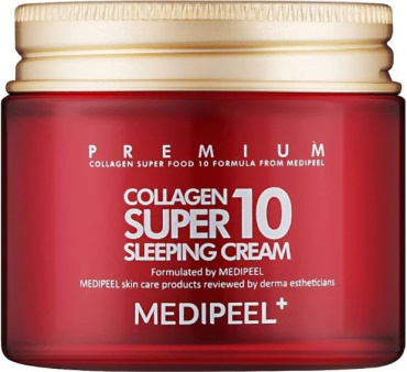 Крем для обличчя Medi-Peel Collagen Super10 Sleeping Cream з колагеном 70 мл