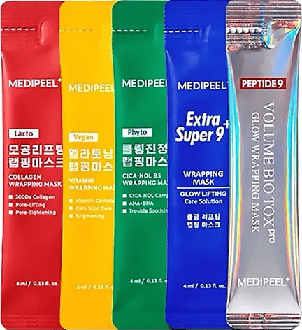 Набор масок-пленок для лица Medi-Peel In My Pocket Wrapping Mask Set, 10 шт.