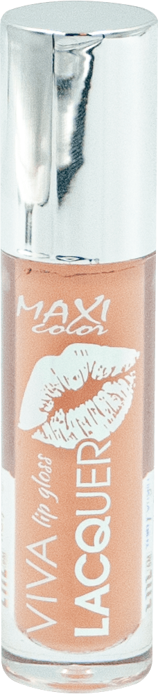 Помада для губ жидкая глянцевая Maxi Color Viva Lacquer Lip Gloss, 4.5 мл