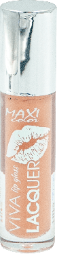 Помада для губ рідка глянцева Maxi Color Viva Lacquer Lip Gloss, 4,5 мл