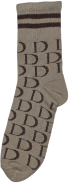 Шкарпетки жіночі класичні Shagal з малюнком D розмір 23-25 какао