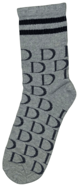 Шкарпетки жіночі класичні Shagal з малюнком D розмір 23-25 сірий