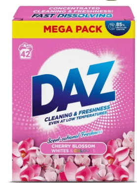 Стиральный порошок Daz Цветок вишни универсальный 42 стирки 2.1 кг