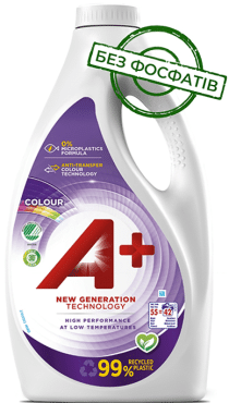 Гель для стирки A+ Colour для цветного белья 2.2 л 55 стирок