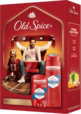 Подарочный набор Old Spice Sports Fan Whitewater дезодорант-стек 50 мл + гель для душа 3-в-1 250 мл
