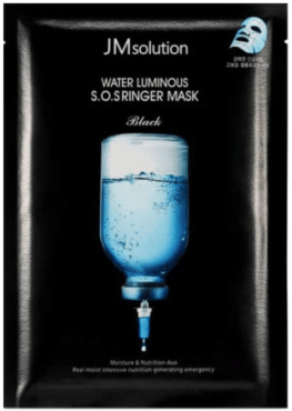 Маска для обличчя тканинна JM Solution ультразволожуюча з пептидами та гіалуроновою кислотою 30мл