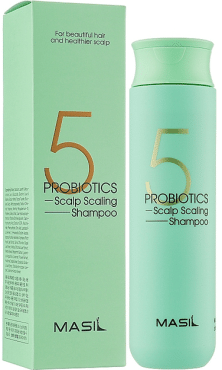 Шампунь Masil 5 probiotics scalp scaling shampoo з пробіотиками 300 мл фото 2
