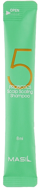 Шампунь Masil 5 probiotics scalp scaling shampoo глибокоочищующий з пробіотиками 8 мл