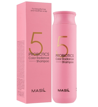Шампунь з пробіотиками для захисту кольору Masil 5 probiotics color radiance shampoo 300 мл фото 1