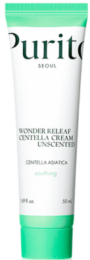 Крем для чутливої шкіри обличчя з центелою Purito seoul wonder releaf centella cream unscented 50 мл