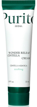 Заспокійливий крем для відновлення шкіри обличчя з центелою purito seoul wonder releaf centella cream 50 мл