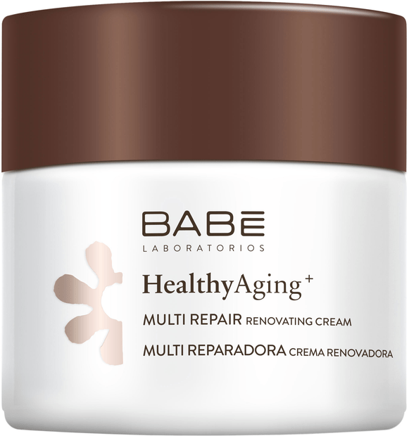 Крем нічний мультивідновлювальний BABE Laboratorios Healthy Aging з інноваційним антивіковим комплексом 50 мл