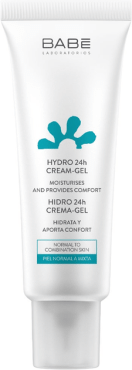 Крем-гель для обличчя BABE Laboratorios 24 години зволоження і пом'якшення 50 мл
