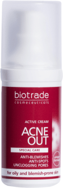 Крем для проблемной кожи склонной к акне или угревой сыпи Biotrade ACNE OUT 30 мл