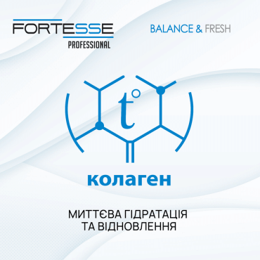 Термозахисний спрей Fortesse pro balance & fresh з антистатичним ефектом 150 мл фото 2