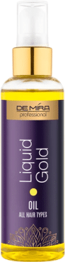 Масло для волос профессиональное DeMira professional liquid gold для интенсивного питания волос 100 мл