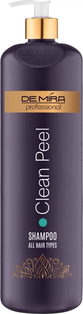 Шампунь-пілінг DeMira professional clean peel для професійного глибокого очищення волосся та шкіри голови з AHA-кислотами 1000 мл