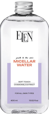Міцелярна вода ELEN cosmetics для всіх типів шкіри 400 мл