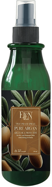 Двухфазный спрей ELEN cosmetics Pure Argan 250 мл - купить по