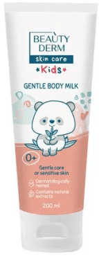 Нежное молочко Beauty Derm Kids для детей от рождения 200 мл