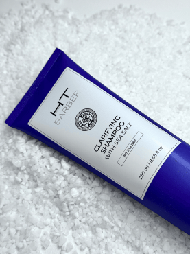 Шампунь чоловічий з морською сіллю Hair Trend Barber очищувальний no flakes 250 мл фото 2