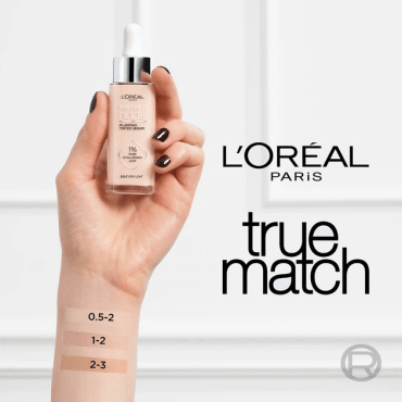 Гиалуроновая тональная сыворотка для лица L`Oréal Paris true match nude оттенок 1-2, 30 мл фото 1