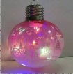 Прикраса ялинкова кулька з підсвіткою LED d=8 cm (к21), 1шт