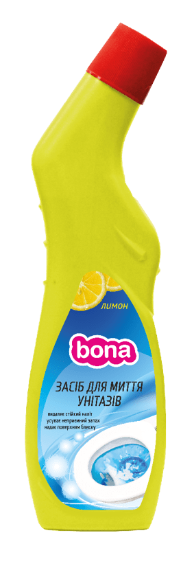 Bona средство д/мытья унитазов Лимонная Свежесть, 750мл