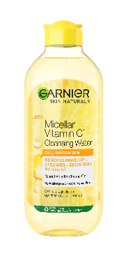 Garnier Skin nat. міцелярна вода очищувальна з вітаміном С, 400мл