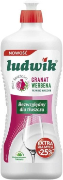 Средство для мытья посуды Ludwik гранат с вербеной 900 г