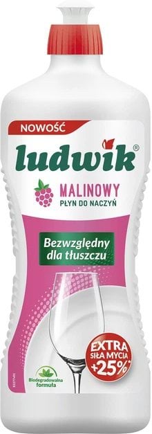 Средство для мытья посуды Ludwik малина 900 г