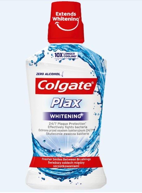 Ополіскувач для рота Colgate Plax Відбілювання з Деревним вугіллям, 500 мл