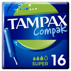 Тампони Tampax Compak Super 16 шт