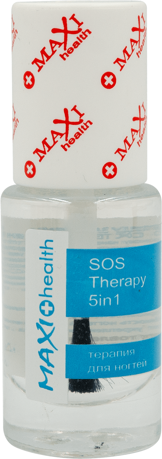 Терапия для ногтей Maxi Health 5в1 №08, 10 мл
