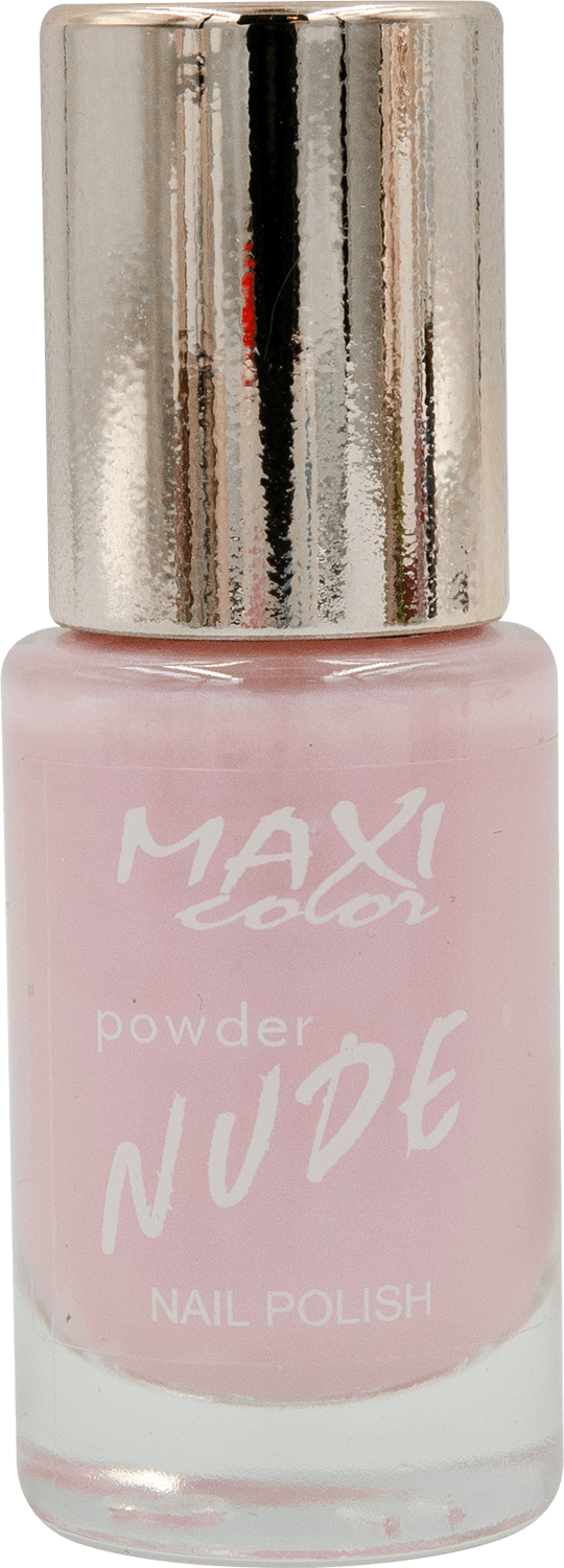 Лак для нігтів Maxi Color Powder NUDE, №6, 10 мл