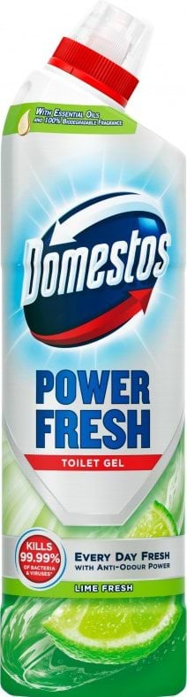Засіб для чищення туалету Domestos арома пауер свіжість лайму 700 мл