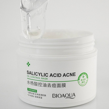 Маска для обличчя BIOAQUA нічна із саліциловою кислотою 120 мл фото 3