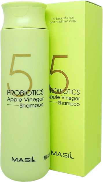 Безсульфатний шампунь з проботиками та яблучним уксусом Masil 5 Probiotics Apple Vinegar Shampoo 300ml