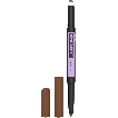 Олівець-тіні для брів Maybelline Brow Satin Duo 05, темно-коричневий фото 1