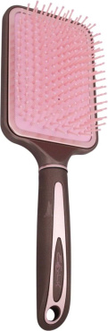 Щетка массажная Ewa Schmitt BoutiQue SZ392 прямоугольная коричнево-розовая 26 см