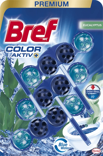 Туалетний блок Bref Eucalyptus, 3х50 г