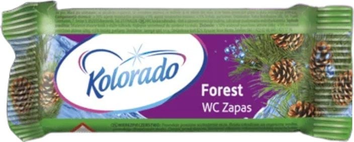 Сменный блок для туалета Kolorado WC Fresh Хвоя 40 г