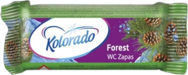 Сменный блок для туалета Kolorado WC Fresh Хвоя 40 г