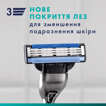 Сменные картриджи для бритья (лезвия) мужские Gillette Mach 3 ,2 шт фото 4