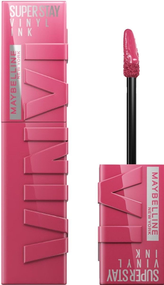 Стійка рідка помада для губ з глянцевим фінішем Maybelline New York SuperStay Vinyl Ink, 4,2 мл