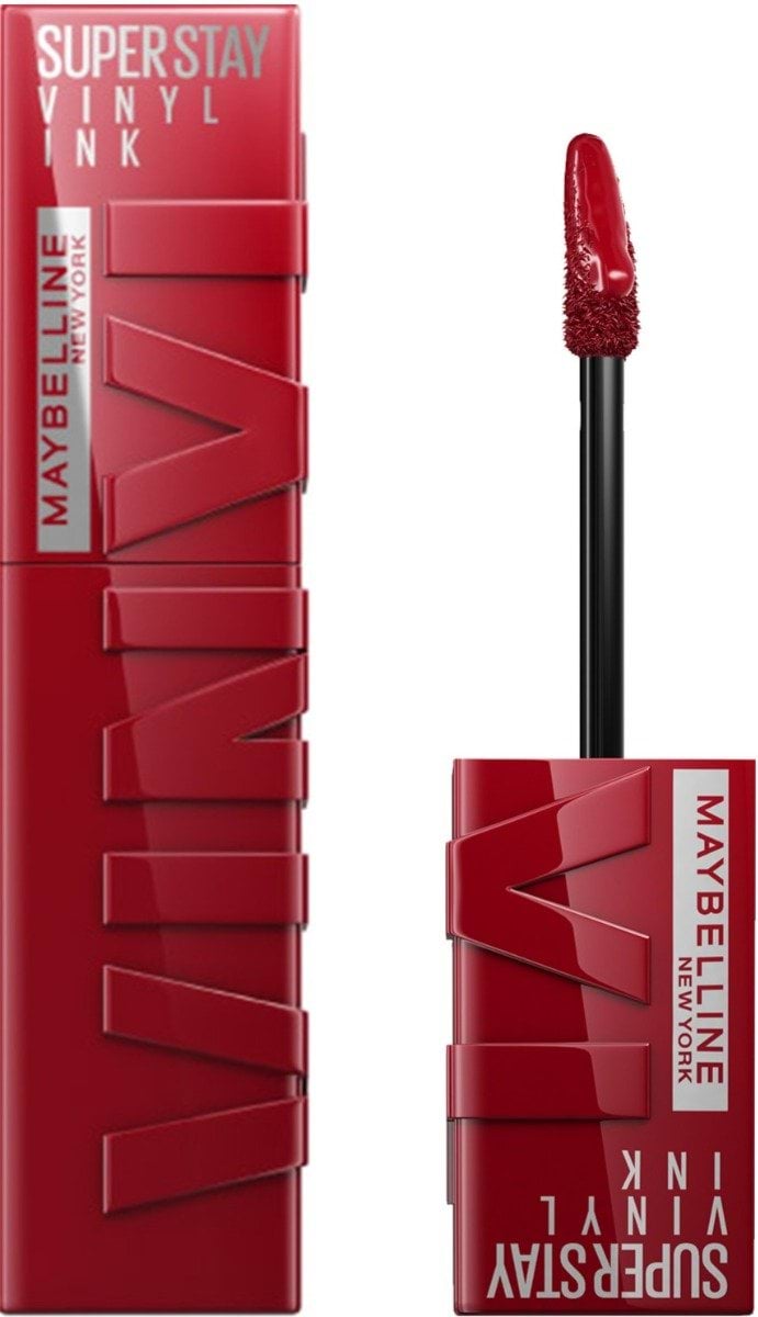 Стійка рідка помада для губ з глянцевим фінішем Maybelline New York SuperStay Vinyl Ink, 4,2 мл
